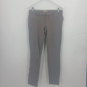 womens taupe grey brown skinny jegging size 9 mudd casual pants legging